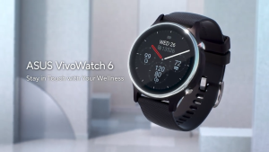 ASUS VivoWatch 6 (HC-D06) Smart Watch - 24/7 Complete Health Tracking 1.39" AMOLED Touchscreen Dual-Frequency GPS Up to 9 days Battery*
