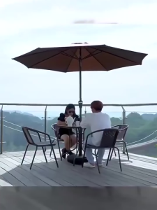 2.7M Parasol Waterproof Garden Patio Umbrella Sun Shade Umbrella Beach retractable UV-Proof