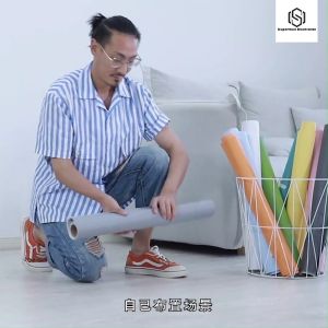 SUPERMAX WHITE COLOR Wallpaper 10M by 45CM PVC Self adhesive Waterproof Wallpaper Fabric Safety Home Decor Wall covering For Living Rome