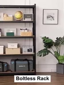 Boltless Steel Rack Adjustable Height 6 Layer Waterproof Stante Organizer Metal Storage Shelves