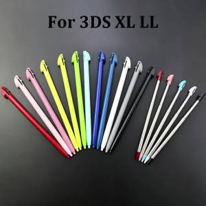 Plastic Touch Screen Stylus Pen Metal Telescopic Touch Pen For 3DS LL XL 3DSLL 3DSXL Game Console Accessories