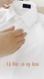Áo sơ mi nữ đẹp tay ngắn công sở Không nútmàu Đen Trắng Xanh Nâu kiểu Hàn Quốc chất Lụa dày dặn DIKI