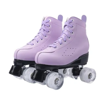 LIWAN | Leather Double Row Roller Skates