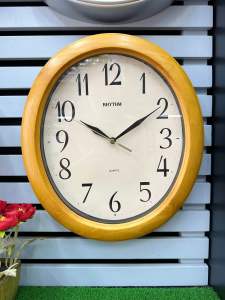 ( Display set ) Rhythm Wooden Wall Clock