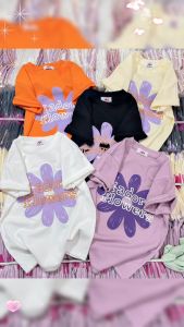 Áo thun babytee nữ phom ôm nhẹ tay ngắn ( Mã Hoa )