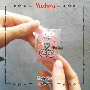 Móc Khóa Yushou Tình Yêu - Mẫu 11 (Kiểu Omamori) Có sẵn