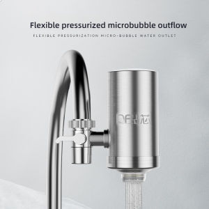 Kitchen Faucet Stainless Steel Water Purifier Purification Tap Water Filter With Filter Element Household Drinking Filtration