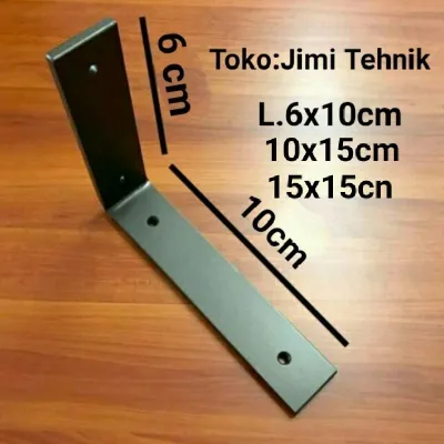 Siku besi rak dinding tempel rak sepatu Rak sudut Ambalan rak siku rak dinding bracket siku.