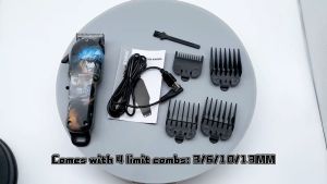 Kemei KM-735 Professional Detailer Hair Clipper for Men T Blade Trimmer Sharp Razor Hair Cut Original Suitable for Salon Barber Man Razor for Haircut on Sale set