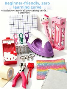 YIRANJIA | Automatic Bead Art Kit with Iron Pen and Accessories