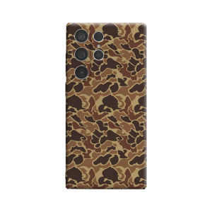 Potdemiel | Leopard Print Art Phone Case for Samsung Galaxy S25 Ultra S24 S23 Ultra plus Glossy Double-layer Back Cover - Protective Case