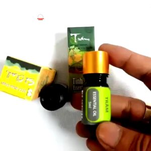 Tinh Dầu Sinh Dược 100% nguyên chất Tràm gió Sả Chanh (05ml) sát khuẩn khử mùi đuổi muỗi thơm phòng - giadunggiare.vn
