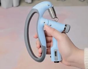 Handgrip Adjustable Hand Grip 5-100 kg Alat bantu fitness Otot lengan Tangan Portable