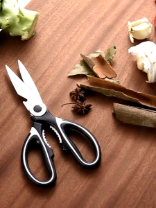 Kitchen Scissors Tool Multifunctional Stainless Steel Cut Meat Vegetables BBQ Tool Scissors