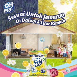 OH MAI Laundry Powder Detergent - Lemon Fresh (60g)