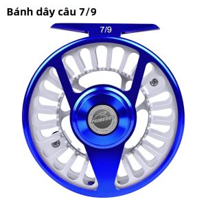 Máy Câu Cá Ruồi PROBEROS Large Arbor Bằng Nhôm Đúc Nguyên Khối Gia Công CNC Hoàn Toàn Bằng Kim Loại Dùng Được Cho Nước Mặn Sông - Sử Dụng Được Cho Cả Tay Trái Và Tay Phải - 1 Cái