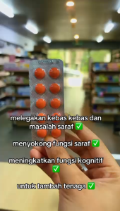 Vitbion Forte Tablet Vitamin B1 B6 B12 10s/strip (Exp: 04/2029)