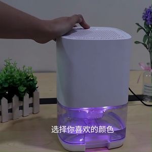 (1 YEAR WARRANTY BUG) Dehumidifier 1000ML Home Silent Indoor Dehumidifier Basement High Power Dryer Air Purification Black White除湿机