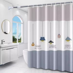 JIFANPAUL | Easy Install Waterproof Moldproof Bathroom Curtain