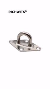 ZLinKJ 1 cái M5 M6 M8 M10 304 thép không gỉ Trần treo tường móc nhiệm vụ nặng nề Neo tấm Mắt cho thuyền Yoga đu võng