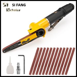 Máy Chà Nhám Khí Nén 330x10mm Với 12 Chiếc Đai Chà Nhám Máy Mài Bằng Khí Nén Máy Mài Góc Có Thể Điều Chỉnh Cho Các Dự Án DIY Tại Nhà