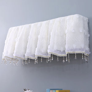 Modern Simple Style Air Conditioner Dust Cover Universal Hanging Type Bedroom Use Lace Material Anti-Direct Blow Maternity Protection