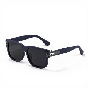 New Oversized Square Polarized Men Sunglasses With Metal Trims Minimalist And Sleek-Styled Shades 853