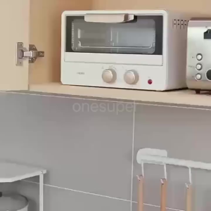 กล่องเก็บของ ตะกร้าใส่ของ ตะกร้าเหล็กแขวนกับชั้น เพิ่มพื้นที่เก็บของ ขนาด ตะกร้าแขวน ตะกร้าแขวนตู้ในครัว ใช้งานง่าย