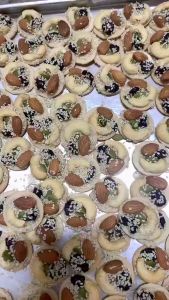 Hủ 350g Bánh đồng tiền mix hạt dinh dưỡng thơm ngonăn kiêng giảm cân