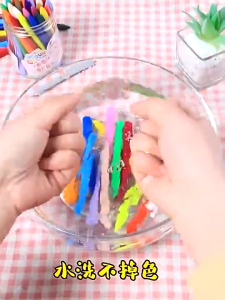 48 Colors Plastic Crayons Non-Toxic Not Dirty Coloring Set Hand Drawing Art Stationery