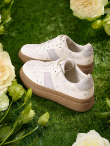Josiny | Height-increasing Thick Bottom Casual White Sneakers Female