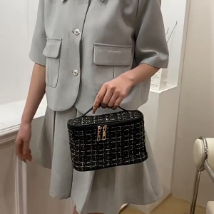 Beg kosmetik Beg makeup Travel Pouch makeup Makeup Bag Toiletries bag Beg skincare PU Large Capacity Waterproof 化妆包