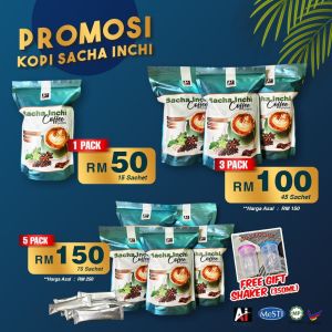 [ READY STOCK | FAST SHIP | ORGINAL ] KOPI SA CHA IN CHI PREMIUM AI GLOBAL