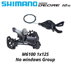 SHIMANO DEORE M6100 12s Groupset SL M6100 SHIFT LEVER RD M6100 SGS REAR DERAILLEUR 12 Speed 12V SHIFTER SWTICH Basic M7100 M8100