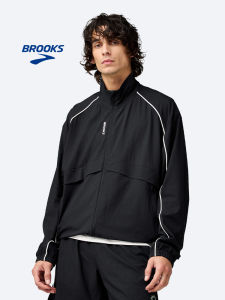 Brooks | Sport Running Jacket Zipper Collar Loose Sleeves