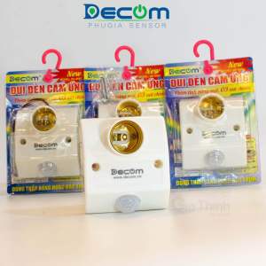 Đui đèn cảm ứng 3 nút chỉnh (New)