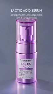 Skintific Lactic Acid Exfoliating Serum 20ml - Serum Exfoliating Skintific - Virgo Shoop
