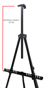 ADS Aluminum Easel Stand 80x160cm l Adjustable Aluminum Easel with bag l for events advertising etc