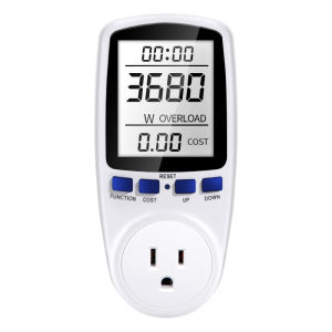 juan juan | Máy Đo Điện Năng Kỹ Thuật Số AC Công Suất kWh Phân Tích Điện Năng Tiêu Thụ Màn Hình LCD Dành Cho Ổ Cắm EU Mỹ Anh Úc Đo Điện Năng Một Pha