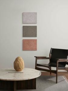 Modern Minimalist Hand-Painted Sandstone Texture Decorative Artwork Pure Color Bedroom Living Room Abstract Wall Painting