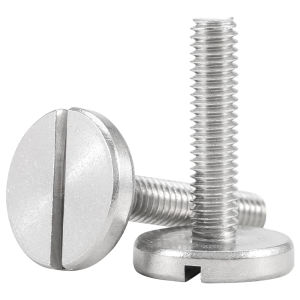 POWER&STRONG | Flat Head Round Cylinder Slot Head Screw M2 M3 M4 M5 M6 M8 M10