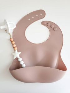 Ultra-Soft Baby Silicone Bibs for Eating Resistant to High Temperatures Easy to Clean Durable Feeding Neckers for Infants