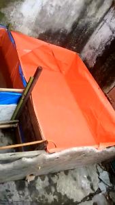 Kolam Ikan Terpal Koi Terpal Kolam Siap Pakai Anti Bocor Kuat dan Tahan Lama