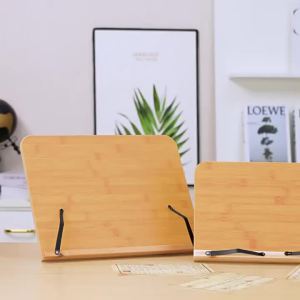 Wooden Reading Stand Computer Stand Eight-Speed Adjustable Adult and Childrens Reading Stand