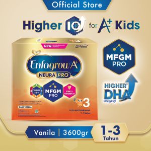 Enfagrow A+ 3 Susu Formula Anak Usia 1-3 Tahun Rasa Vanila 3600gr