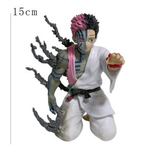 Bandai | Hot Sale Demon Slayer Akaza Figure Anime PVC Model Collection Ornament Kids Toy Desktop Decor Surprise Gift