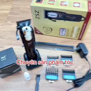 ZSZ Tông đơ cắt tóc chuyên nghiệp ZSZ F35A - lưỡi kép thép không gỉ pin 2600mAh có Dock sạc chất lượng cao cấp