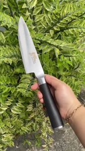 Dao thái thịt Nhật Kai có hộp lưỡi mũi nhọn không gỉ cán gỗ siêu sắc bén sang trọng đầm tay - Dao làm bếp