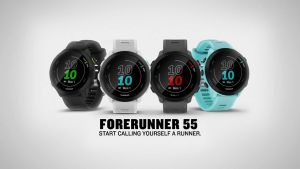 Brand New Garmin Forerunner 55 GPS Running Smart Watch Smart Band Sports Activity Tracker Adjustable Band With 2 Years Warranty