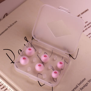 Bộ Tai Nghe Silicone Kiểu Nhét Tai Nguyên Kiện Os1beat Mũ Tai Thông Dụng Màu Hồng Thích Hợp Cho Hầu Hết Tai Nghe Kiểu Nhét Tai